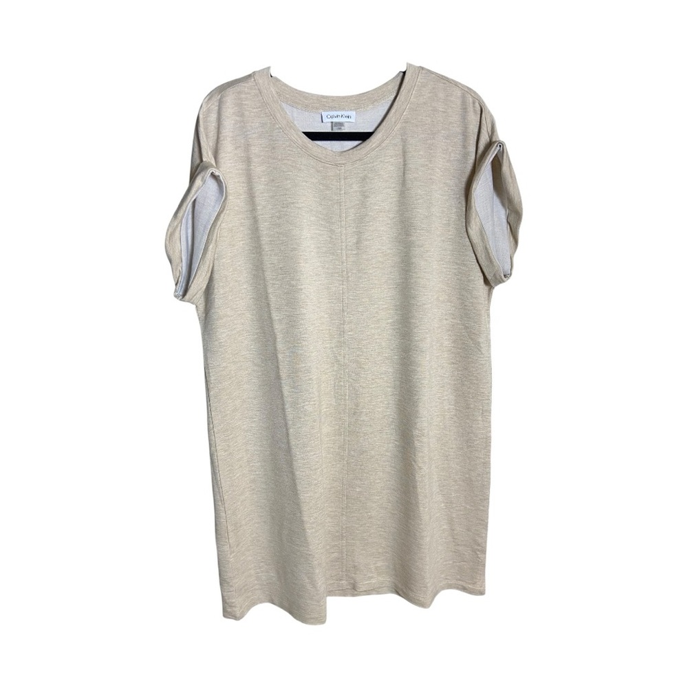 Calvin Klein Women's Beige Dress